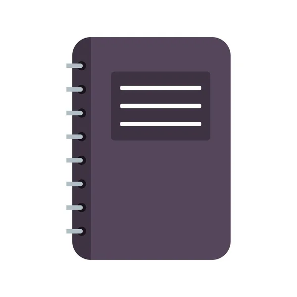 Εικονογράφηση Διάνυσμα Εικονίδιο Φορέα Εικονίδιο Σημάδι Σημειωματάριο Notepad Για Προσωπική — Διανυσματικό Αρχείο