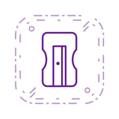 Kişisel ve ticari kullanım için kalemtıraş vektör simge işareti simge vektör çizim..