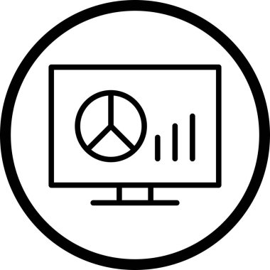 Vektör Seo simgesinde Trendy bir görünüm...