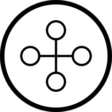 Vektör Seo simgesinde Trendy bir görünüm...