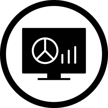 Vektör Seo simgesinde Trendy bir görünüm...