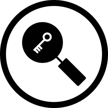 Vektör Seo simgesinde Trendy bir görünüm...