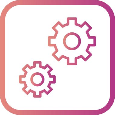 Vektör Seo simgesinde Trendy bir görünüm...