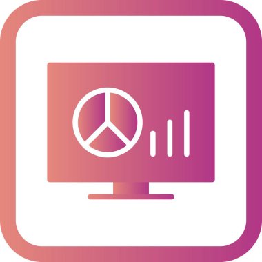 Vektör Seo simgesinde Trendy bir görünüm...