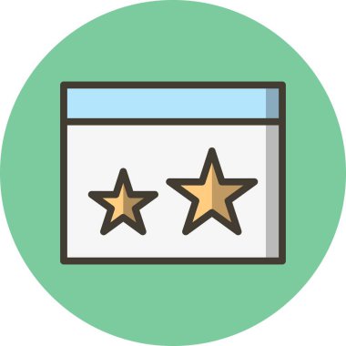 Vektör Seo simgesinde Trendy bir görünüm...