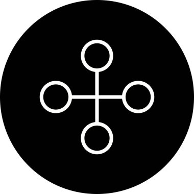 Vektör Seo simgesinde Trendy bir görünüm...