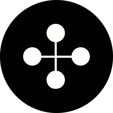 Vektör Seo simgesinde Trendy bir görünüm...