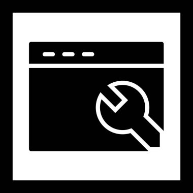 Vektör Seo simgesinde Trendy bir görünüm...