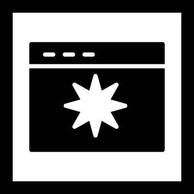 Vektör Seo simgesinde Trendy bir görünüm...