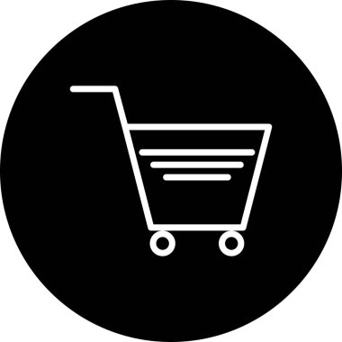 Kişisel ve ticari kullanım için vektör E-ticaret simgesi.