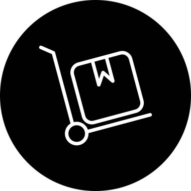 Kişisel ve ticari kullanım için vektör E-ticaret simgesi.