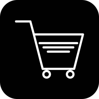 Kişisel ve ticari kullanım için vektör E-ticaret simgesi.