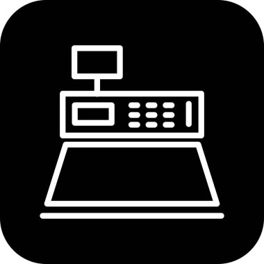 Kişisel ve ticari kullanım için vektör E-ticaret simgesi.