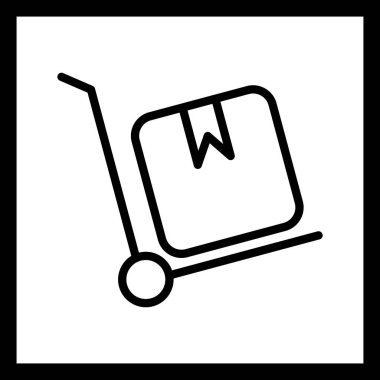 Kişisel ve ticari kullanım için vektör E-ticaret simgesi.