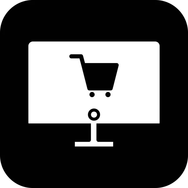 Ícone Comércio Eletrônico Vetorial Para Uso Pessoal Comercial —  Vetores de Stock