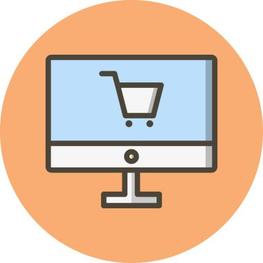 Kişisel ve ticari kullanım için vektör temel öğeleri simge.