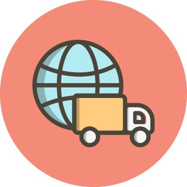 Kişisel ve ticari kullanım için vektör temel öğeleri simge.