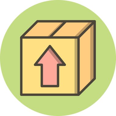 Kişisel ve ticari kullanım için vektör temel öğeleri simge.