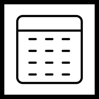 Kişisel ve ticari kullanım için vektör temel öğeleri simge.