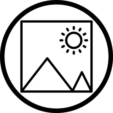 Kişisel ve ticari kullanım için vektör temel öğeleri simge.