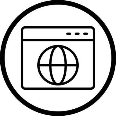 Kişisel ve ticari kullanım için vektör temel öğeleri simge.