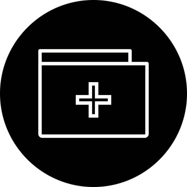 Kişisel ve ticari kullanım için tıbbi simge vektör.