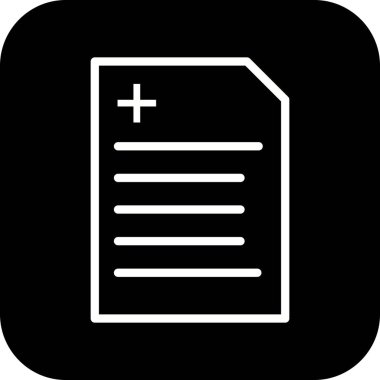 Kişisel ve ticari kullanım için tıbbi simge vektör.