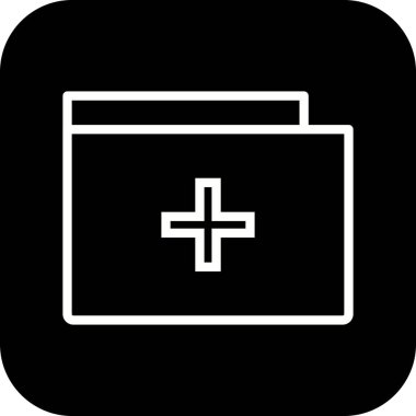 Kişisel ve ticari kullanım için tıbbi simge vektör.