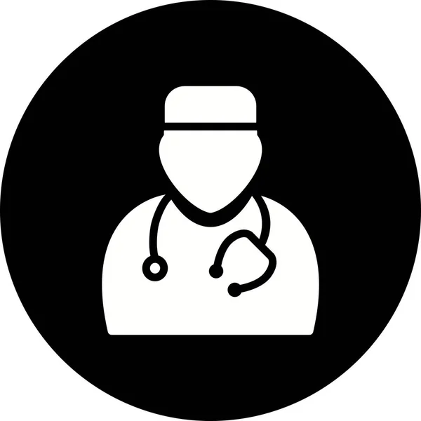 Icono Médico Vectorial Para Uso Personal Comercial — Vector de stock