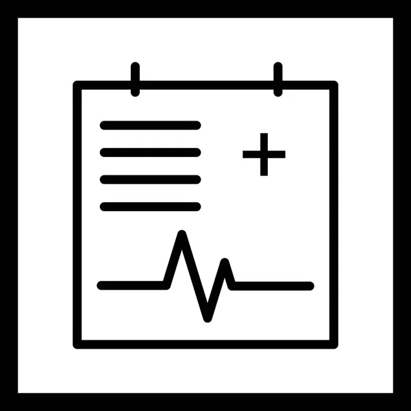 Vector Medische Pictogram Voor Persoonlijk Commercieel Gebruik — Stockvector