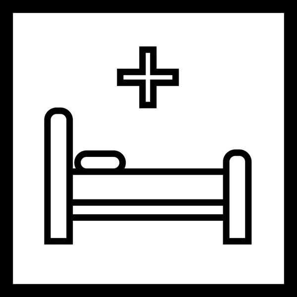 Vector Medische Pictogram Voor Persoonlijk Commercieel Gebruik — Stockvector