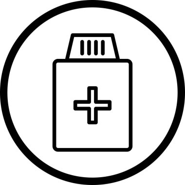 Kişisel ve ticari kullanım için tıbbi simge vektör.