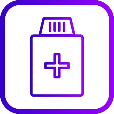 Kişisel ve ticari kullanım için tıbbi simge vektör.