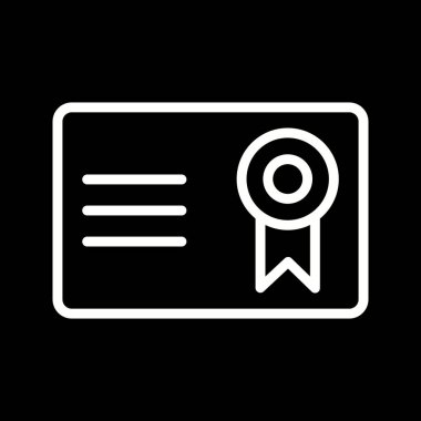 Kişisel ve ticari kullanım için vektör eğitim simgesi.