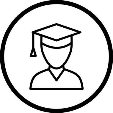 Kişisel ve ticari kullanım için vektör eğitim simgesi.