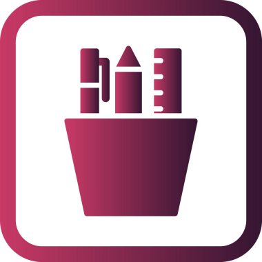 Kişisel ve ticari kullanım için vektör eğitim simgesi.