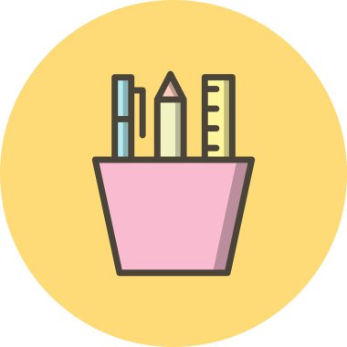 Kişisel ve ticari kullanım için vektör eğitim simgesi.