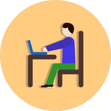 Kişisel ve ticari kullanım için vektör eğitim simgesi.