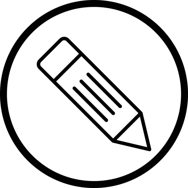 Vector Onderwijs Pictogram Voor Persoonlijk Commercieel Gebruik — Stockvector