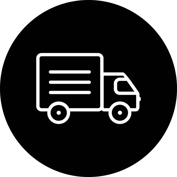 Ícone Transporte Vetorial Para Uso Pessoal Comercial — Vetor de Stock