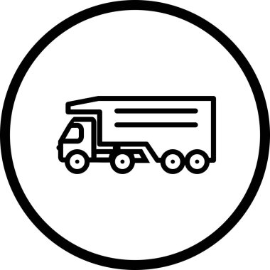 Tippertruck Icon Free Vector Eps Cdr Ai Svg Vector Illustration Graphic Art