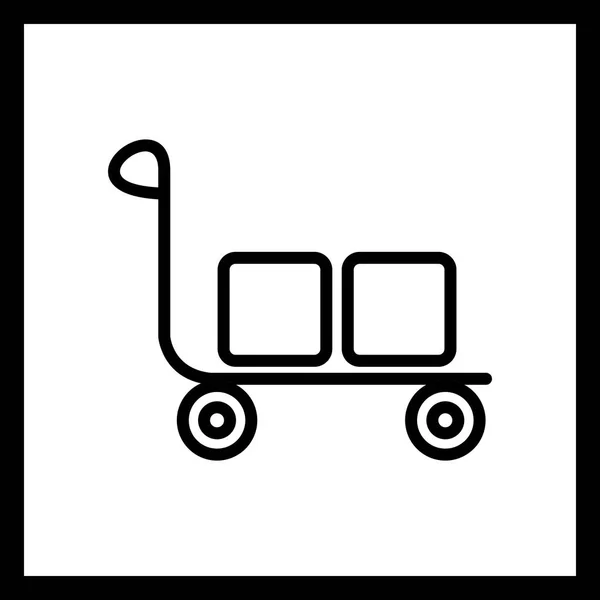 Icono Transporte Vectorial Para Uso Personal Comercial — Vector de stock