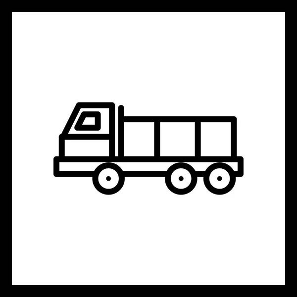 Icono Transporte Vectorial Para Uso Personal Comercial — Vector de stock