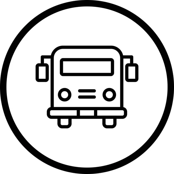 Иконка Векторного Транспорта Личного Коммерческого Использования — стоковый вектор