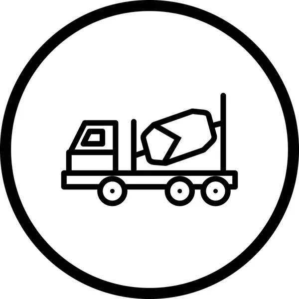 Icono Transporte Vectorial Para Uso Personal Comercial — Vector de stock