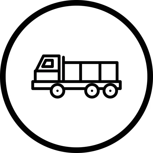 Icono Transporte Vectorial Para Uso Personal Comercial — Vector de stock