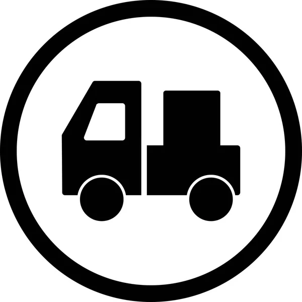 Vector Transport Icon Personal Commercial Use — Stock Vector