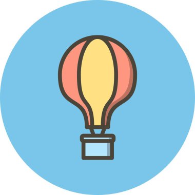 Vektör hava balonu Ico