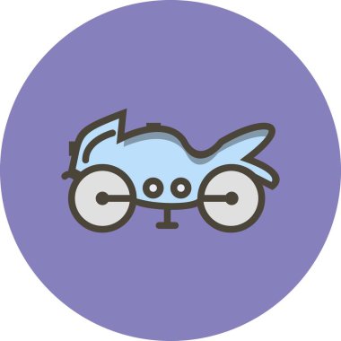 Vektör ağır Bisiklet ICO