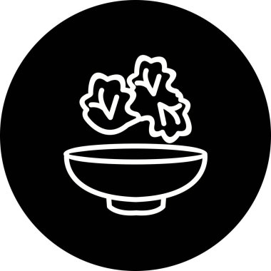 Kişisel ve ticari kullanım için vektör yiyecek simgesi.